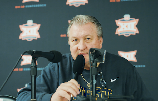 WATCH: Huggins, Players, Discuss WVU's First Round Game Of The Big 12 ...